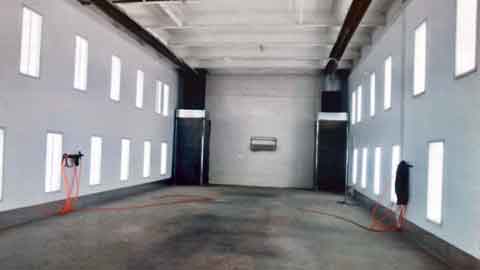 Collision Repair Paint Booth