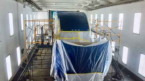 Heavy Truck Paint Shop, Metro Detroit & Downriver, MI